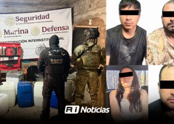 Caen cuatro presuntos integrantes de célula criminal y desmantelan narcolaboratorio en Sinaloa