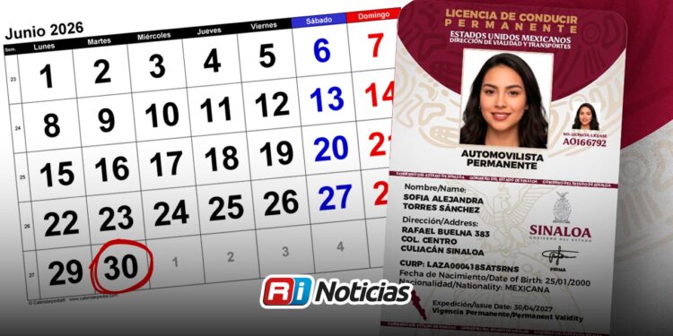 Ya hay fecha límite para tramitar tu Licencia Permanente en Sinaloa; será hasta el 30 de junio