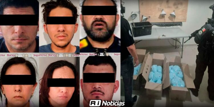 Caen seis tras operativo federal; Aseguran laboratorio y cargamento de fentanilo en Colima