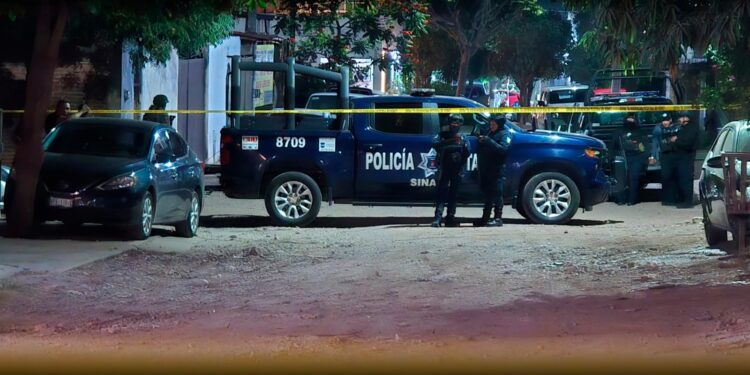 Atacan a balazos una vivienda en la colonia Agustina Ramírez; un hombre resulta herido en Culiacán