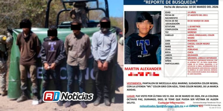 Investiga la FGR si uno de los civiles armados en Elota es el menor buscado en Durango