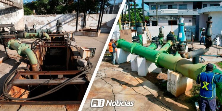 Rehabilitación en cárcamos buscan reducir problemas en drenaje