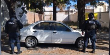 Asegura Grupo Institucional dos vehículos con reporte de robo en Culiacán