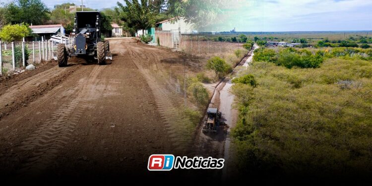 Realizan raspado de caminos en comunidades rurales de Mazatlán