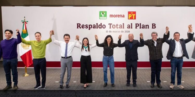 Sheinbaum reconoce acuerdo con el PT y PVEM: ‘No quitaremos el dedo del renglón sobre reforma electoral’