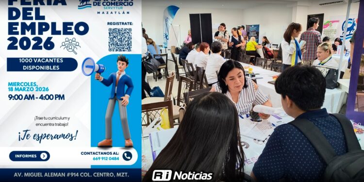 ¡Gran oportunidad laboral en Mazatlán! Llega Feria del Empleo con más de mil vacantes