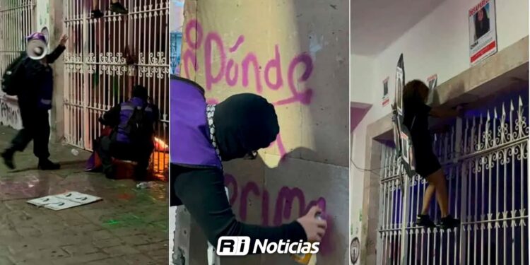 Analizan restauración de Palacio Municipal tras pintas