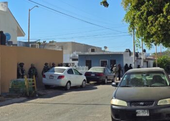 Atacan a balazos vivienda de la colonia Santa Fe, en Culiacán