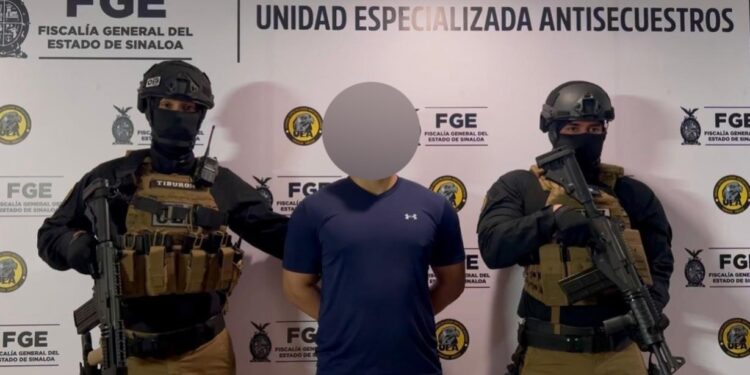 Unidad Antisecuestros detiene a probable responsable de secuestro agravado en Culiacán