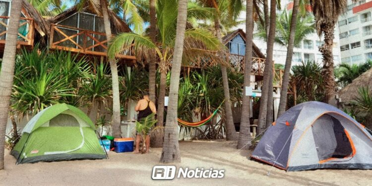 Descartan permitir campamentos en playas durante Semana Santa