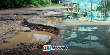 Bacheo en Mazatlán bajo la lupa: Señalan falta de licitación y planeación