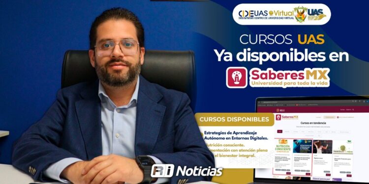 Impulsa la UAS educación digital con cursos gratuitos en Saberes MX