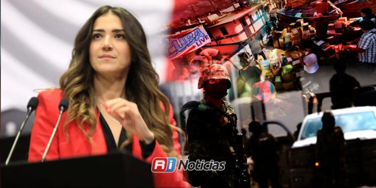 “Que lo saque de su bolsa”: Senadora del PRI a propuesta de la alcaldesa de Mazatlán de enviar recursos a Cuba