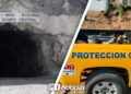 Protección Civil Nacional se suma al rescate de mineros en El Rosario