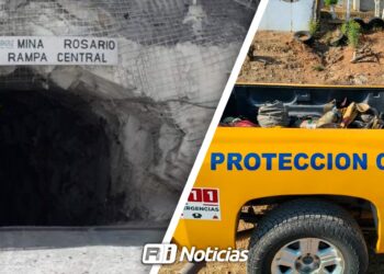 Protección Civil Nacional se suma al rescate de mineros en El Rosario