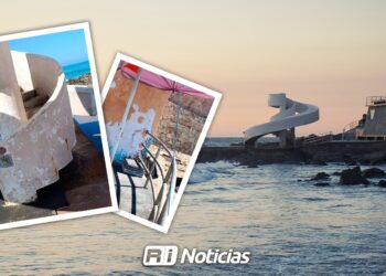 Delimitan acceso en Carpa Olivera por trabajos de mantenimiento