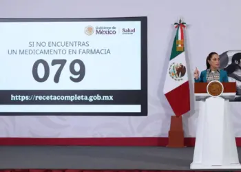 Abasto de medicamentos en farmacias públicas está al 97%, afirma Sheinbaum