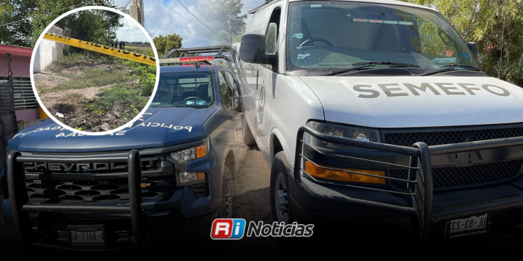 Localizan a hombre sin vida en un dren de la colonia 5 de Febrero, en Navolato