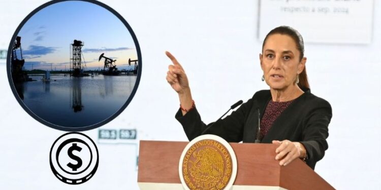 Destaca Sheinbaum baja en el precio del petróleo; ¿en cuánto está?