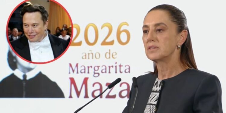 Sheinbaum descarta demanda civil contra Elon Musk: “Si sigue, lo evaluaremos”