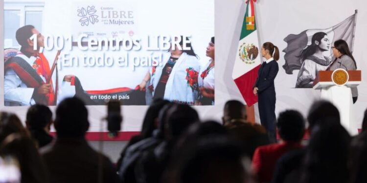 Van por más de mil Centros Libre en todo el país en 2026 para las mujeres; ¿Qué servicios ofrecen?