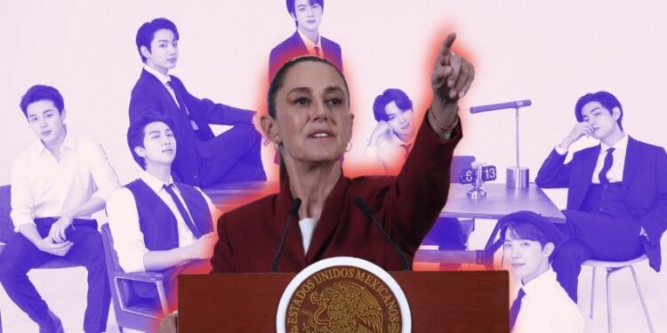Sheinbaum dice que las gestiones para traer a BTS siguen en pie: “El presidente de Corea ya me respondió”