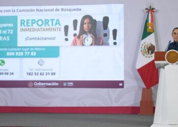 Claudia Sheinbaum: vamos a estar cerca de las víctimas y de la justicia en la búsqueda de personas desaparecidas