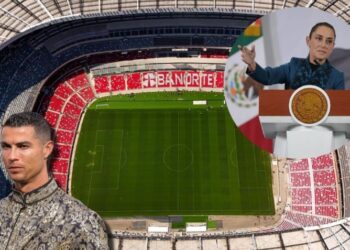 Claudia Sheinbaum reclama ausencia de Cristiano Ronaldo en Estadio Banorte