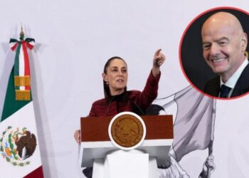 Sheinbaum desayuna HOY 30 de marzo con Gianni Infantino, presidente de la FIFA, para continuar con preparativos del Mundial 2026