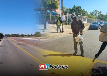 Refuerzan seguridad vial con señalización y pintura en distintos puntos de la ciudad