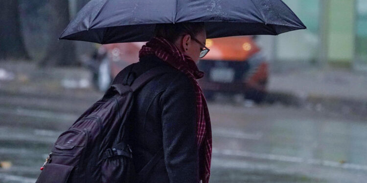 Frente frío 42 mantiene lluvias, vientos intensos y ambiente frío en gran parte del país