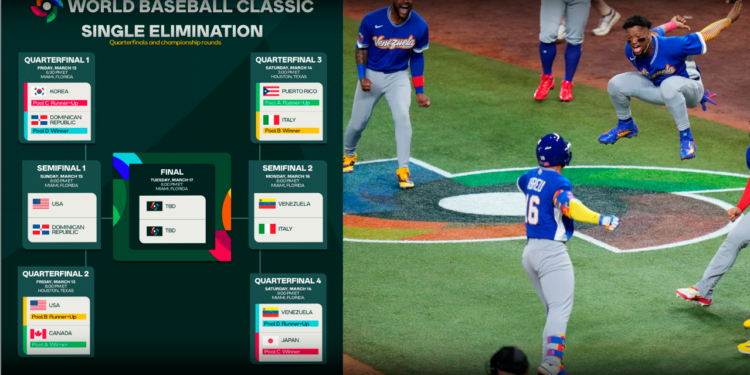 Clásico Mundial de Beisbol 2026: Así se jugarán las semifinales