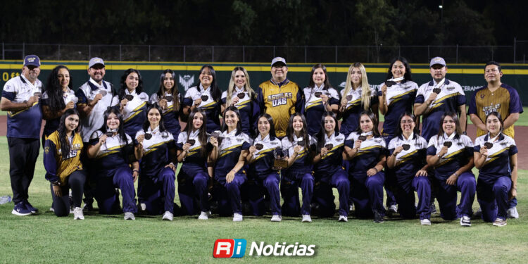 Águilas UAS se queda con el bronce en softbol de ANUIES 2026