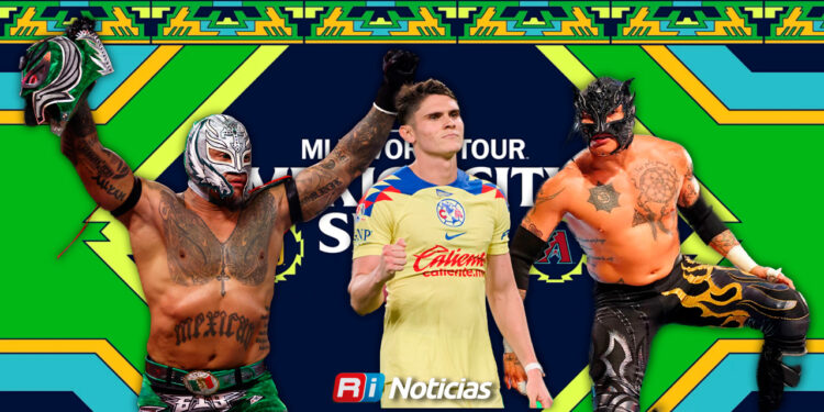 Rey Mysterio, Israel Reyes y Rey Fénix encenderán la Mexico City Series 2026