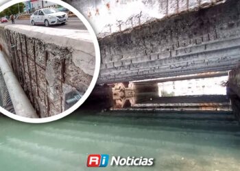 Puente Juárez presenta deterioro estructural y analizan posible reemplazo