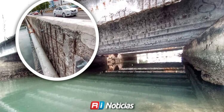 Puente Juárez presenta deterioro estructural y analizan posible reemplazo