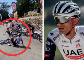 Isaac del Toro sufre desgarro y abandona la Itzulia