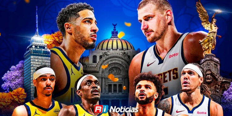 NBA confirma regreso a México con duelo entre Pacers y Nuggets