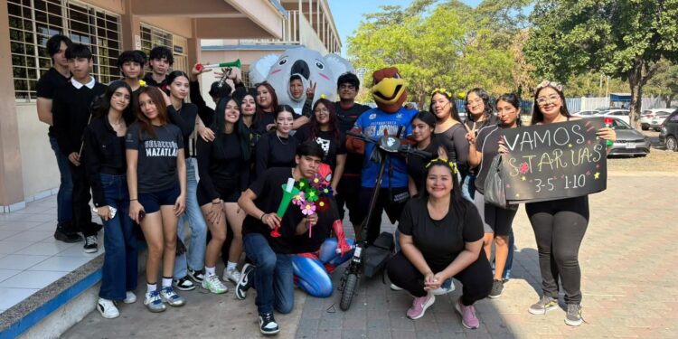 Con la participación de la comunidad estudiantil de la preparatoria “Rubén Jaramillo” de la UAS; se realizó con éxito el Rally de Primavera