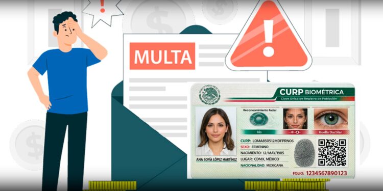 ¿Multaran si no has tramitado la CURP biométrica? Esto es lo que realmente pasa en 2026