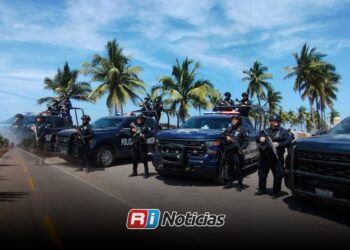 Refuerzan seguridad en carreteras y playas de Escuinapa ante puente vacacional