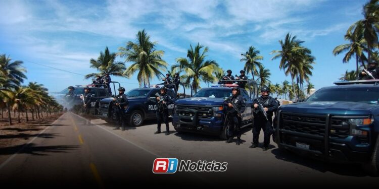 Refuerzan seguridad en carreteras y playas de Escuinapa ante puente vacacional
