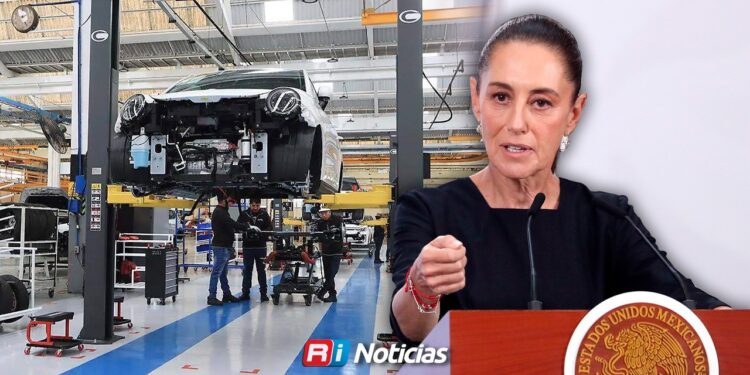 Sheinbaum reconoce caída de empleo en sectores automotriz y acero