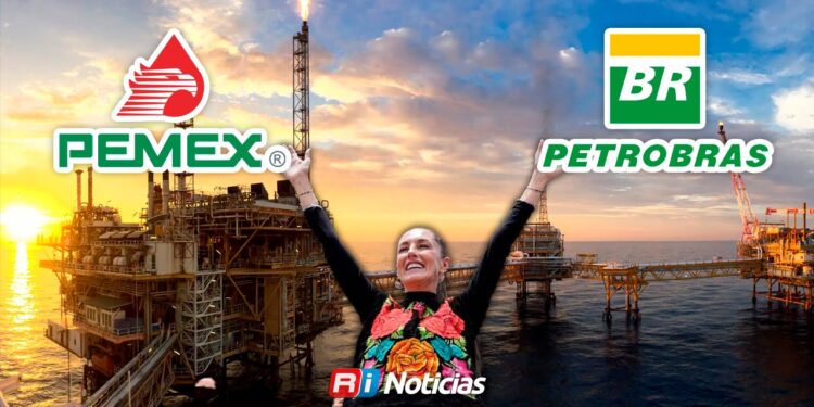 Sheinbaum busca alianza energética entre Pemex y Petrobras tras reunión con directivos brasileños