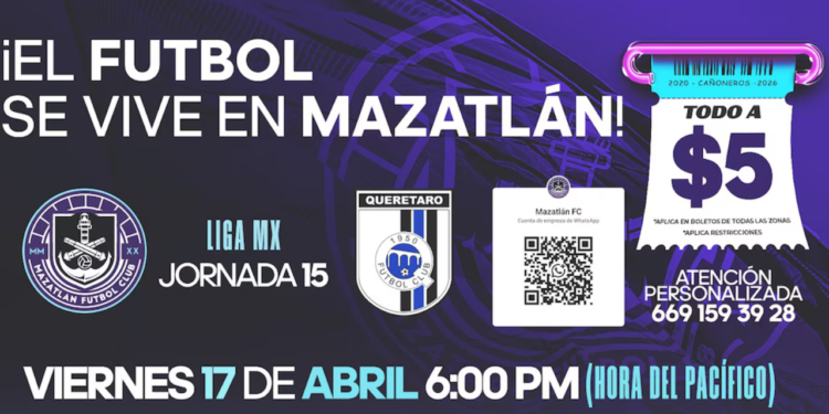 Mazatlán remata boletos ante Querétaro rumbo a su adiós de la Liga MX