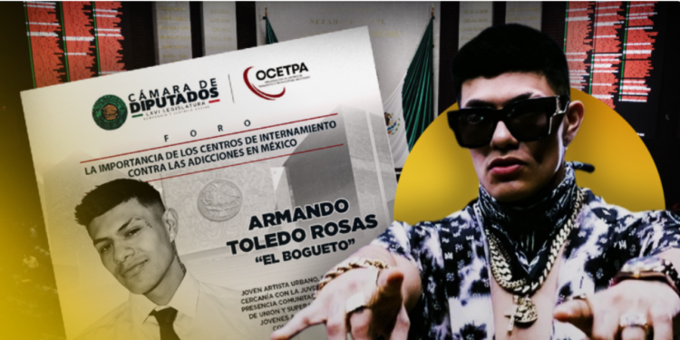 Cámara de Diputados reconocerá a El Bogueto por inspirar a jóvenes