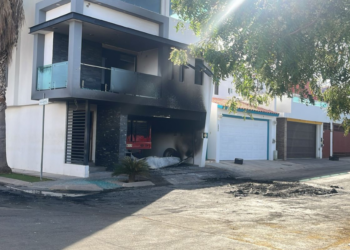 Vandalizan e incendian domicilio en la colonia Almendros, en Culiacán
