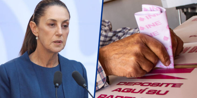Revocación de mandato se puede aplicar a juzgadores, Sheinbaum alista reforma para fortalecer consulta pública