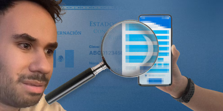 Werevertumorro denuncia filtración de datos privados y hostigamiento tras críticas al registro de celulares