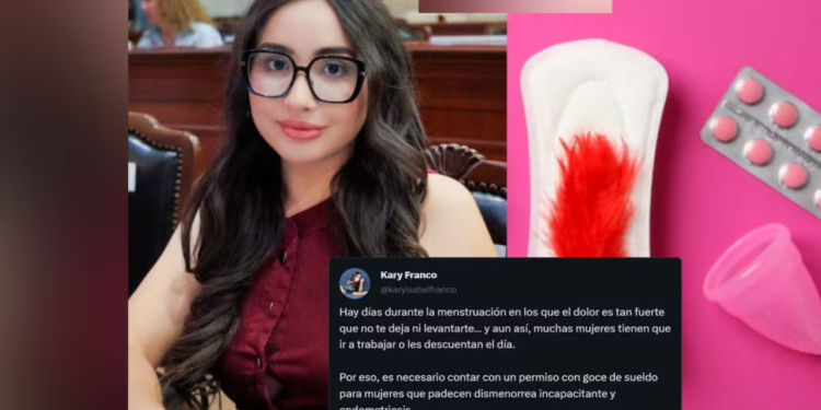Permiso laboral por menstruación con goce de sueldo llegó como propuesta a la Cámara de Diputados y solo requerirá de un diagnóstico médico